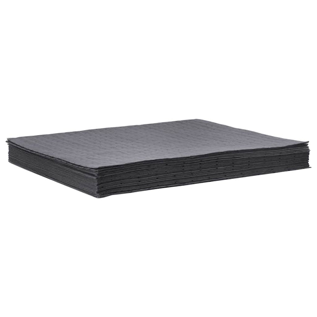 olieabsorberende puder 25 stk. 40x50 cm grå