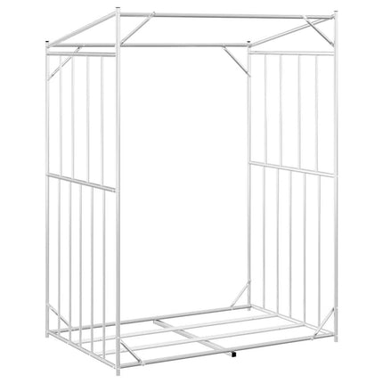 brændestativ med regnslag 150x100x200 cm galvaniseret stål