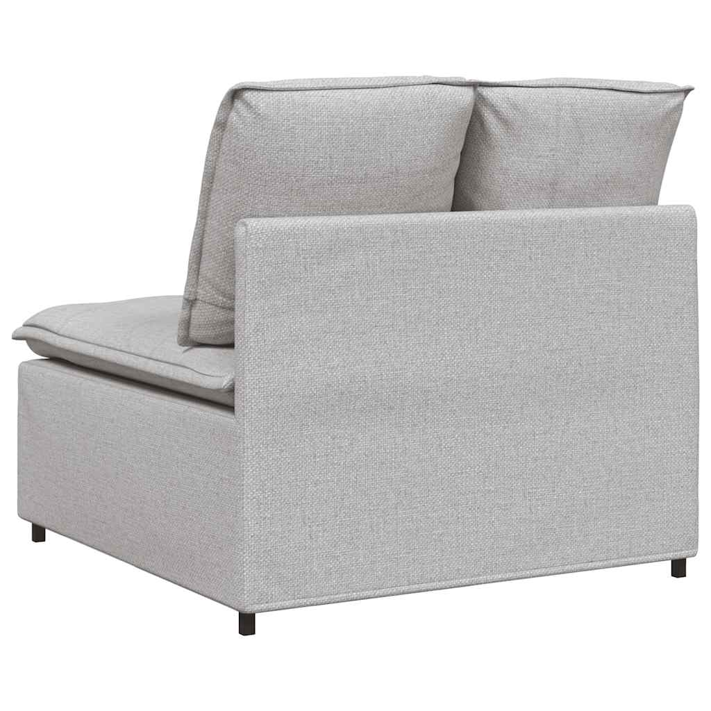 modulopbygget sofacentermodul med hynder 100 cm skygrå