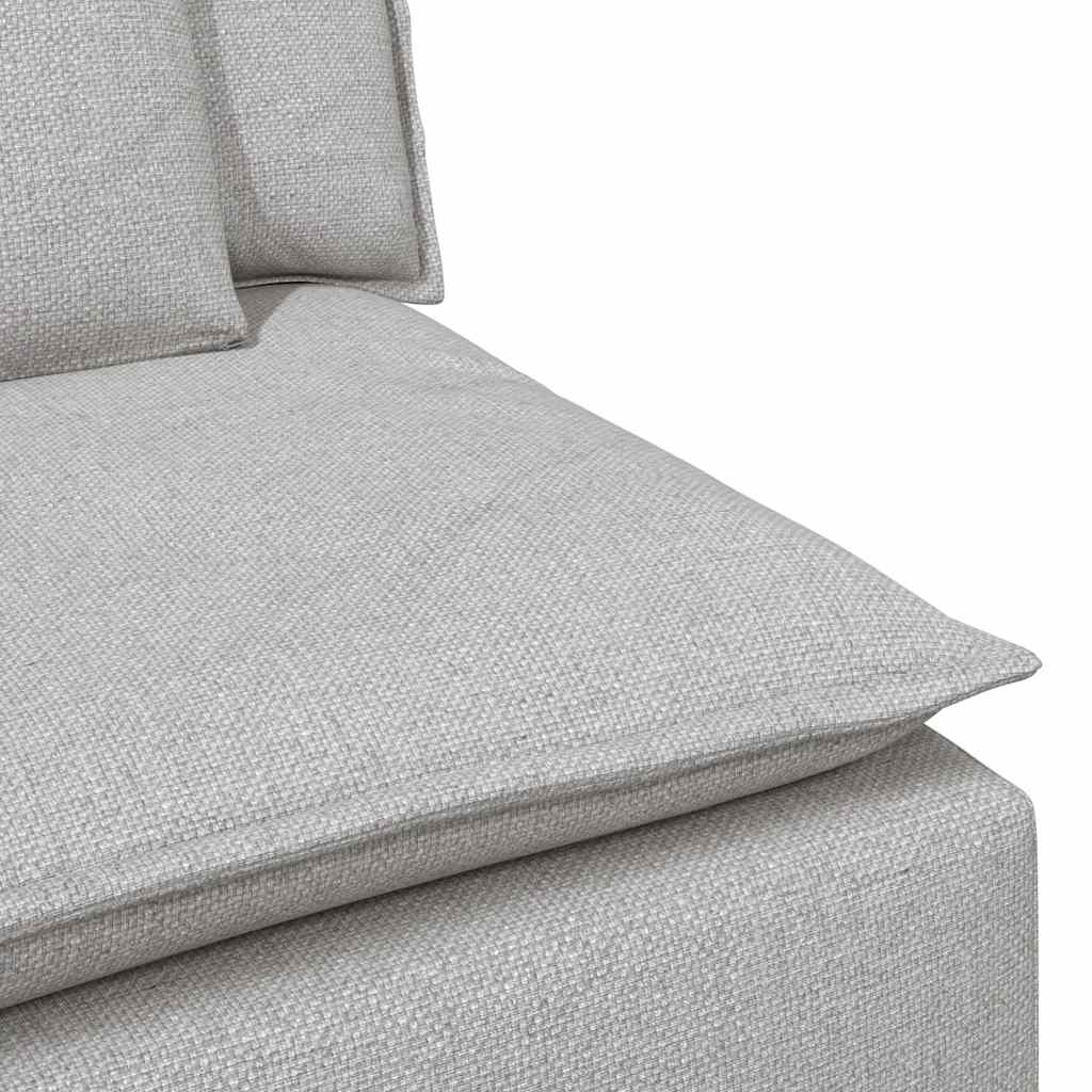 modulopbygget sofacentermodul med hynder 100 cm skygrå