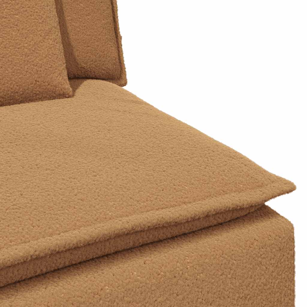 modulopbygget sofacentermodul med hynder 100 cm beige