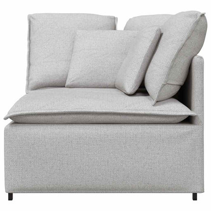 modulsofa hjørnemodul med hynder 100 cm skygrå