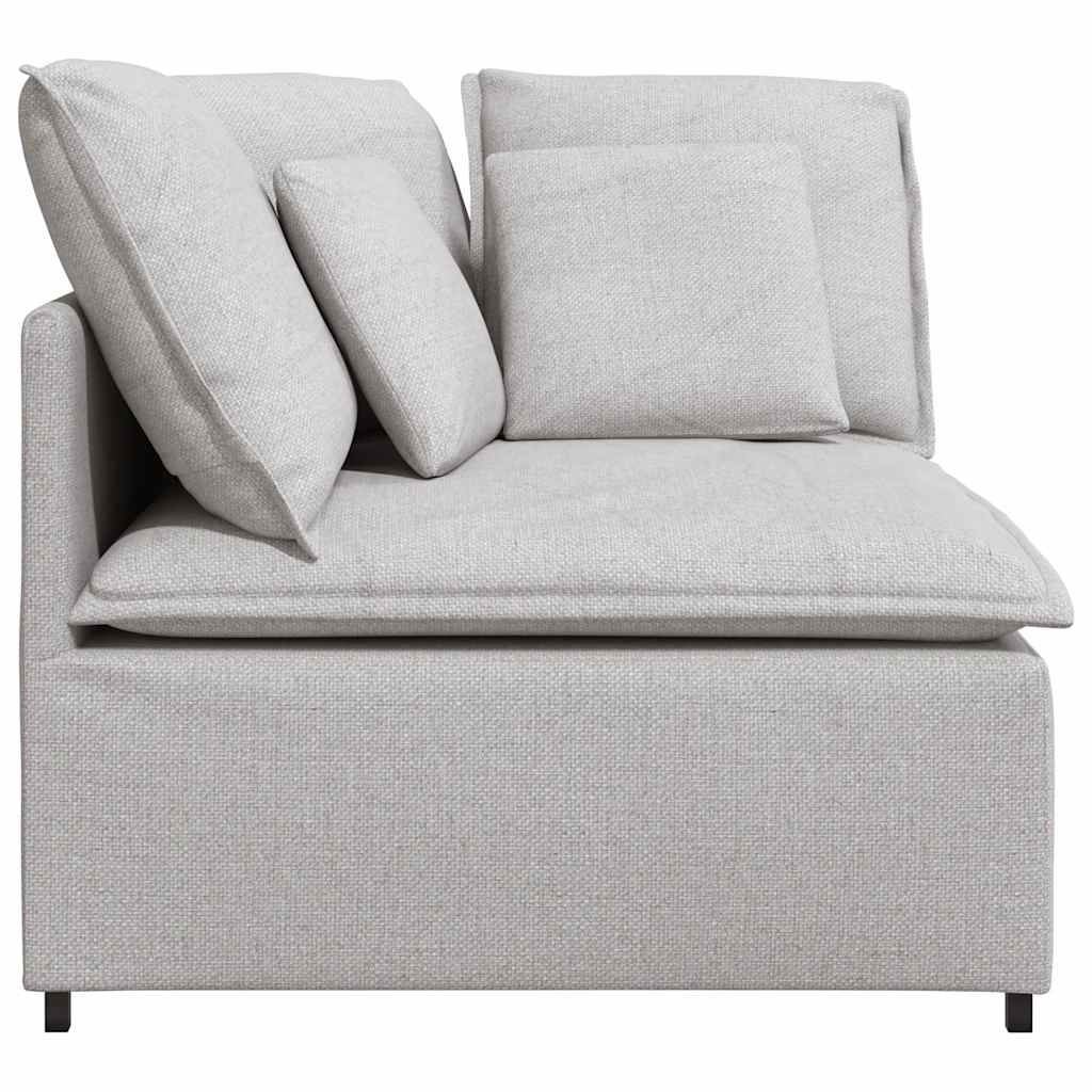 modulsofa hjørnemodul med hynder 100 cm skygrå