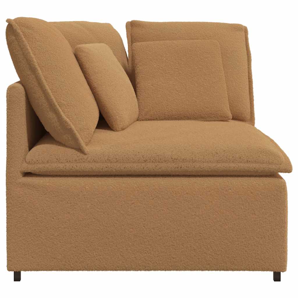 modulsofa hjørnemodul med hynder 100 cm beige