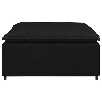 modulær sofa fodskammel modul sort 100x100x48 cm