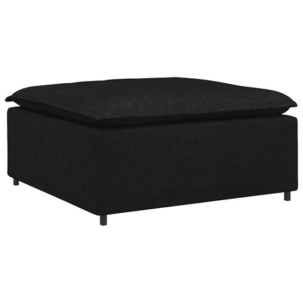 modulær sofa fodskammel modul sort 100x100x48 cm