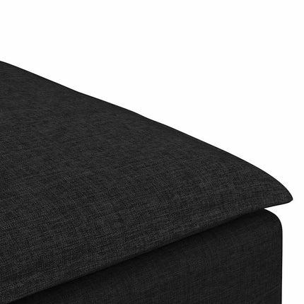 modulær sofa fodskammel modul sort 100x100x48 cm