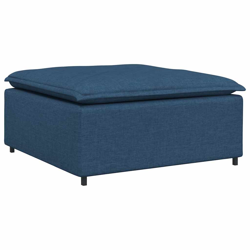 modulær sofa fodskammel modul blå 100x100x48 cm