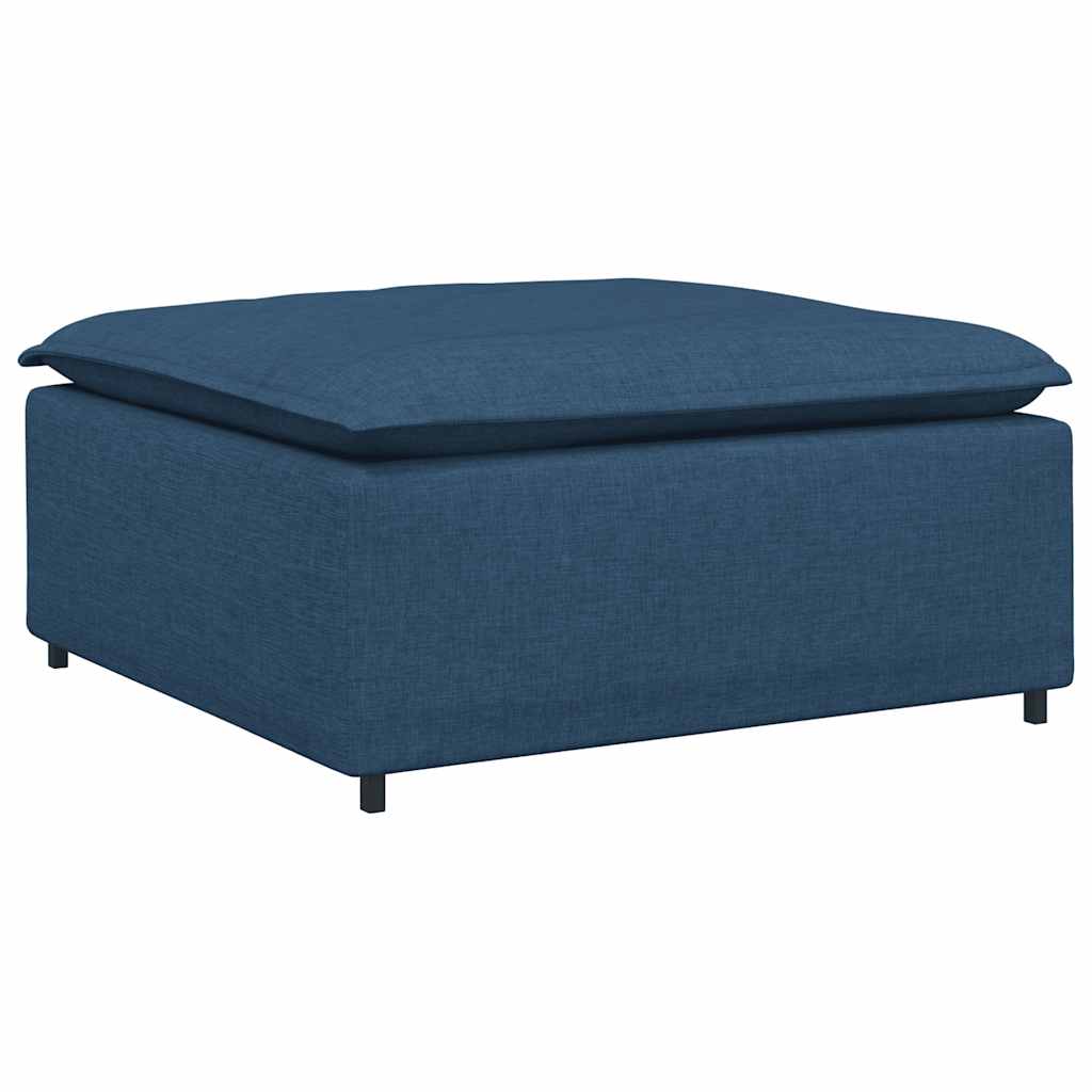 modulær sofa fodskammel modul blå 100x100x48 cm