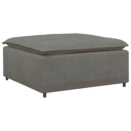 modulær sofa fodskammel modul 100x100x48 cm lysegrå