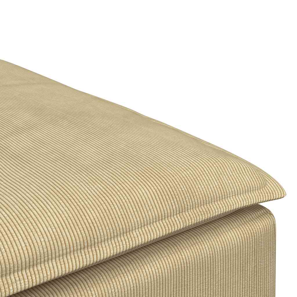 modulær sofa fodskammel modul 100x100x48 cm grågrøn