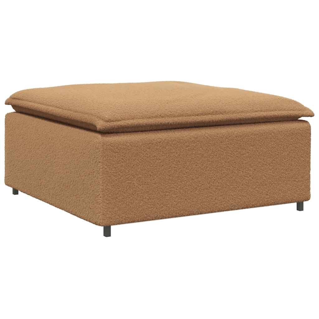 modulær sofa fodskammel modul 100x100x48 cm beige