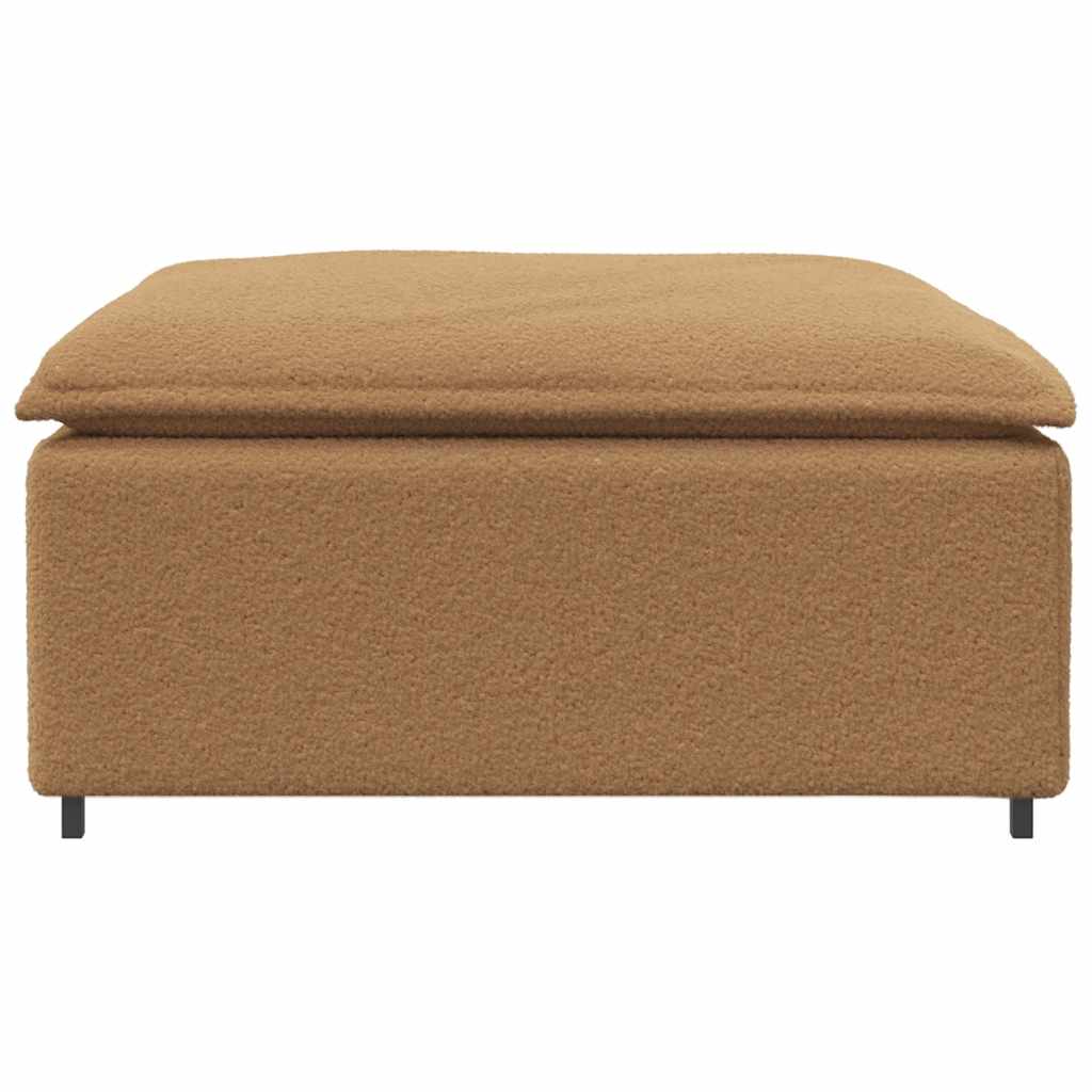 modulær sofa fodskammel modul 100x100x48 cm beige