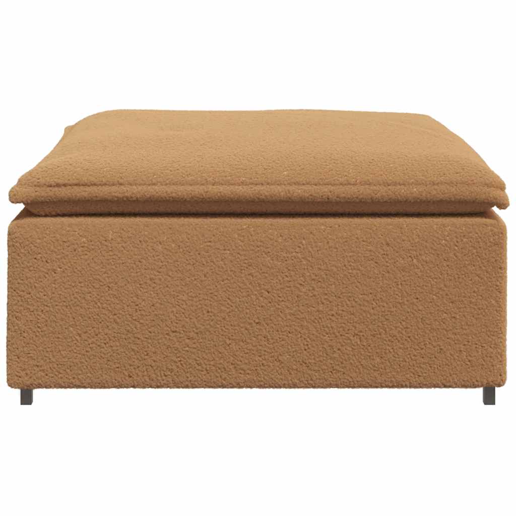 modulær sofa fodskammel modul 100x100x48 cm beige