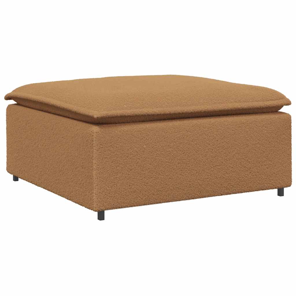 modulær sofa fodskammel modul 100x100x48 cm beige