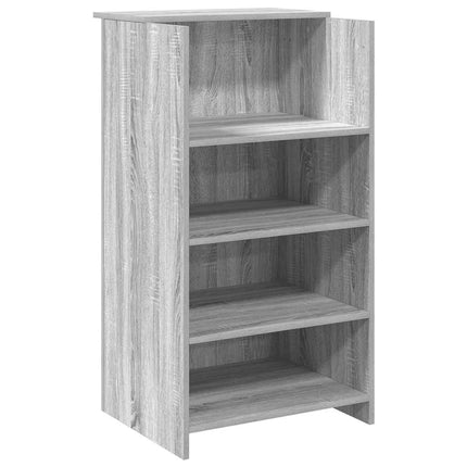 receptionsskranke grå sonoma 55x50x103,5 cm konstrueret træ