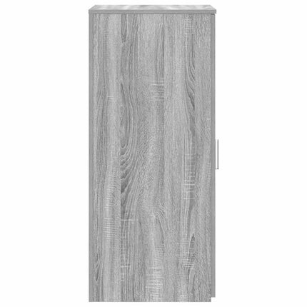 skab 40x45x103,5 cm konstrueret træ grå sonoma-eg