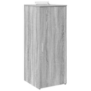 skab 40x45x103,5 cm konstrueret træ grå sonoma-eg