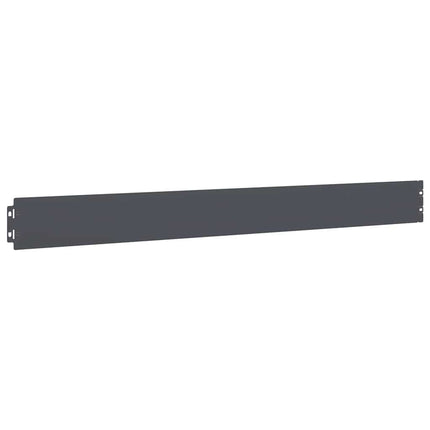 plænekanter 50 stk. 10x103 cm koldvalset stål antracit