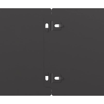 plænekanter 10 stk. 15x103 cm koldvalset stål sort