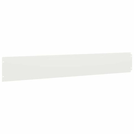 plænekanter 10 stk. 15x103 cm koldvalset stål hvid