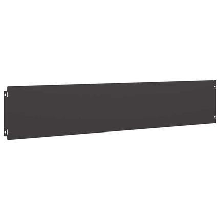 plænekanter 30 stk. 20x103 cm koldvalset stål sort