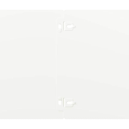 plænekanter 30 stk. 20x103 cm koldvalset stål hvid