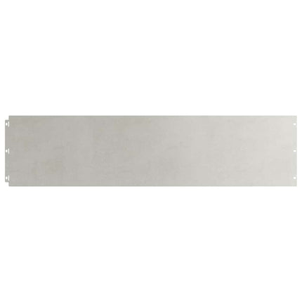 plænekanter 10 stk. 25x103 cm rustfrit stål