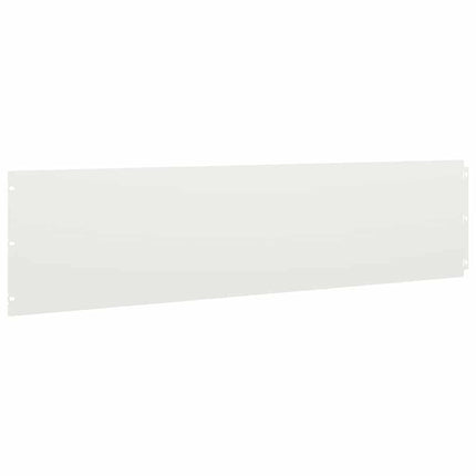 plænekanter 20 stk. 25x103 cm koldvalset stål hvid