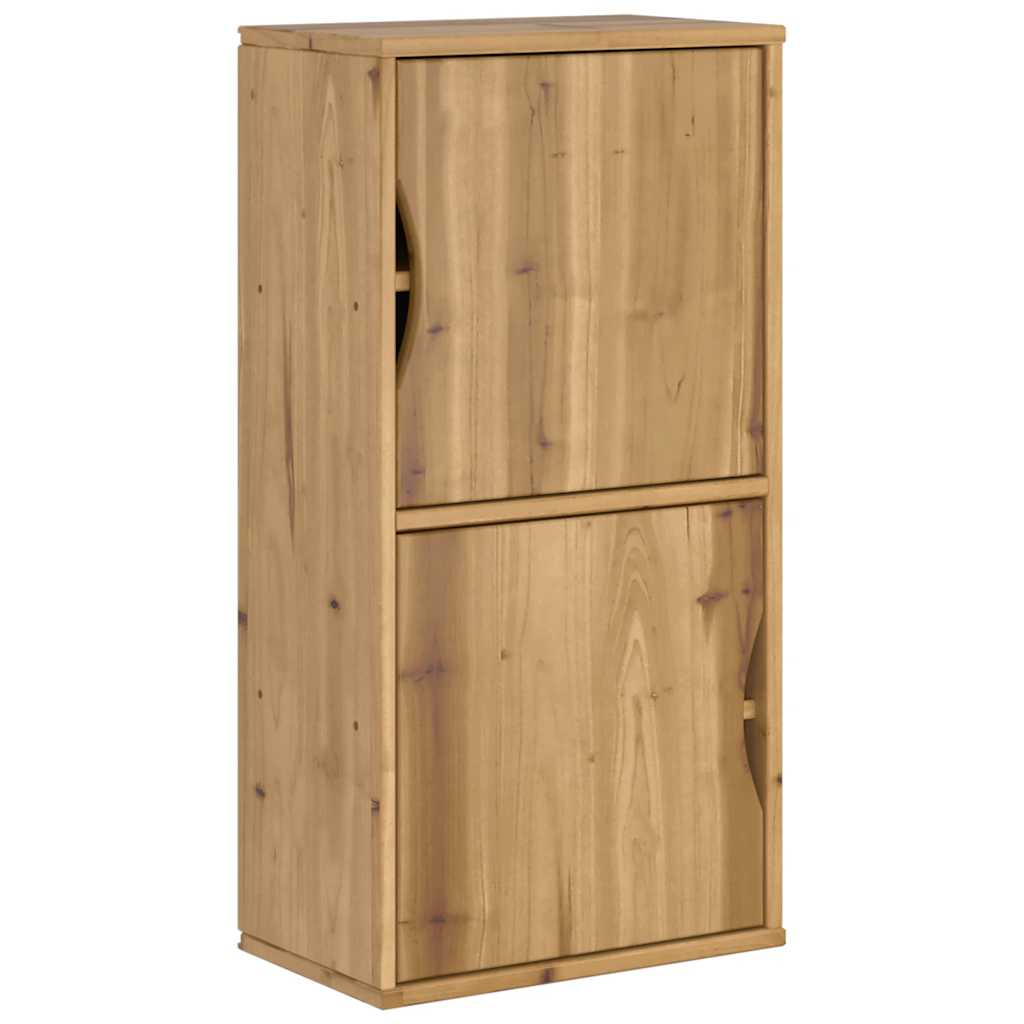 sideskab ODDA 40x24x79 cm massivt fyrretræ