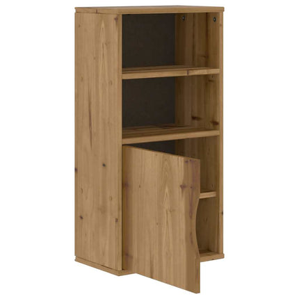 sideskab ODDA 40x24x79 cm massivt fyrretræ