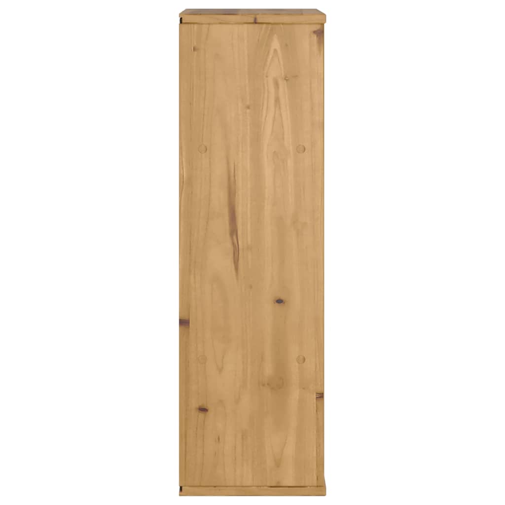 sideskab ODDA 40x24x79 cm massivt fyrretræ