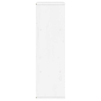 sideskab ODDA 40x24x79 cm massivt fyrretræ hvid