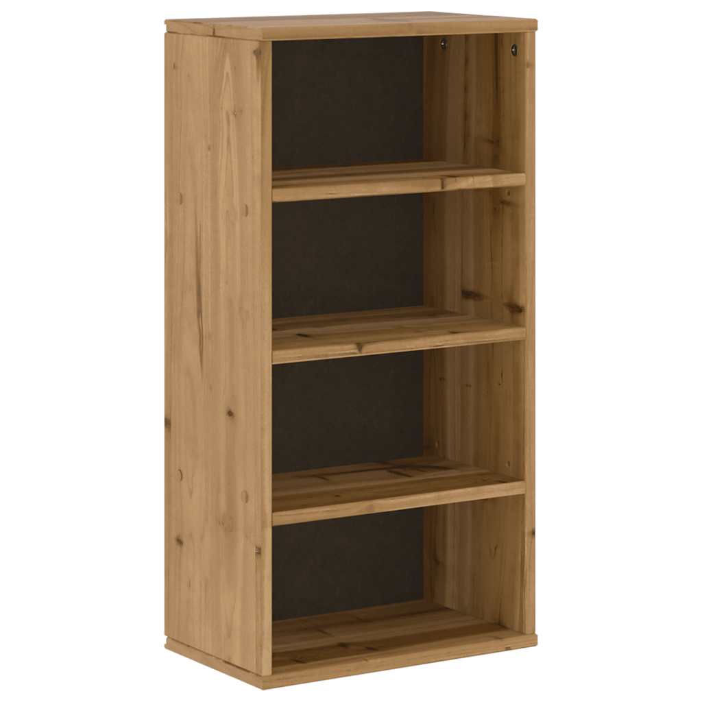 sideskab ODDA 40x24x79 cm massivt fyrretræ