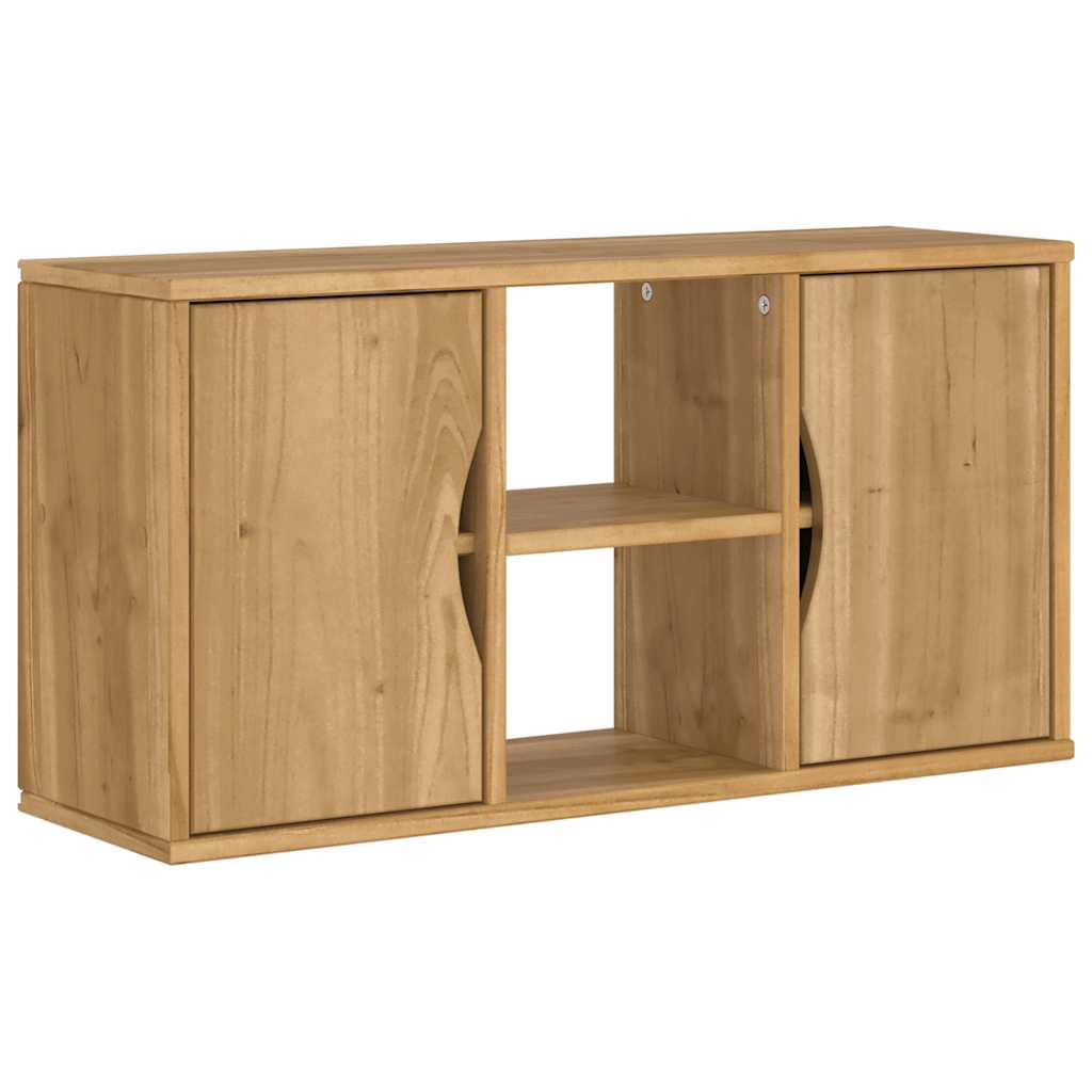 TV-skab ODDA 79x24x40 cm massivt fyrretræ
