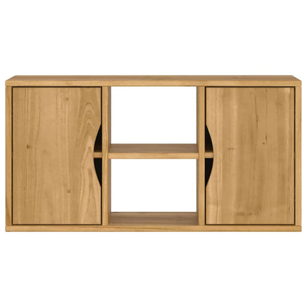 TV-skab ODDA 79x24x40 cm massivt fyrretræ