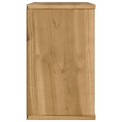 TV-skab ODDA 79x24x40 cm massivt fyrretræ