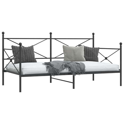 daybed uden madras 107x203 cm stål sort