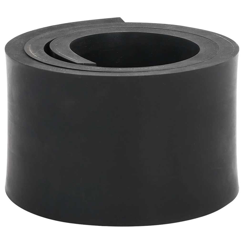 Gummikant Til Sneplov 80x8x1 Cm Sort - Vidaxl