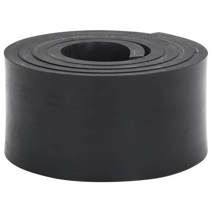 gummikant til sneplov 180x8x1 cm sort