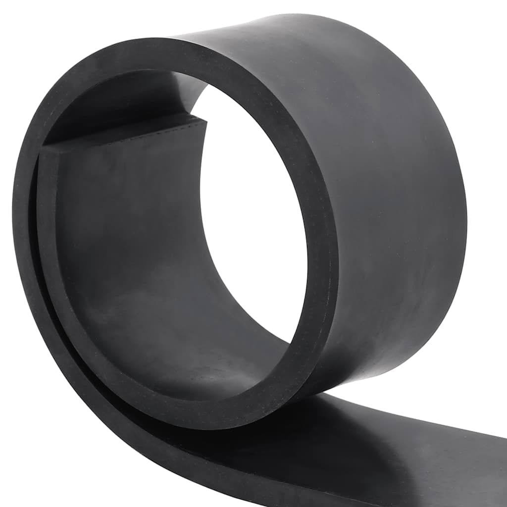 gummikant til sneplov 80x10x1 cm sort