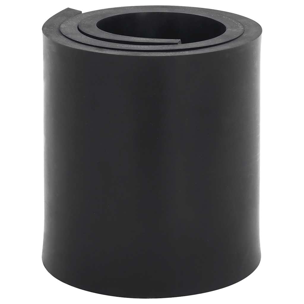 gummikant til sneplov 80x15x1 cm sort