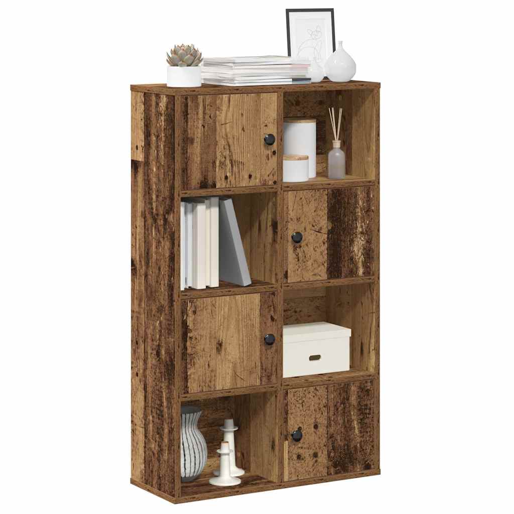 Bogreol 60X24X101,5 Cm Konstrueret Træ Antikt Træ Gammelt Træ - 60 cm / 101.5 cm