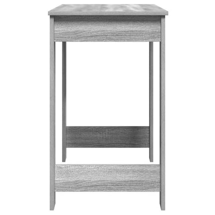 skrivebord 100x45x75 cm konstrueret træ grå sonoma-eg