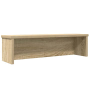 køkkenstativ kan stables 50x15x16 cm konstrueret træ sonoma-eg