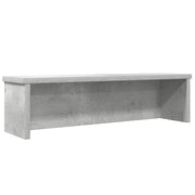 køkkenstativ kan stables 50x15x16 cm konstrueret træ betongrå