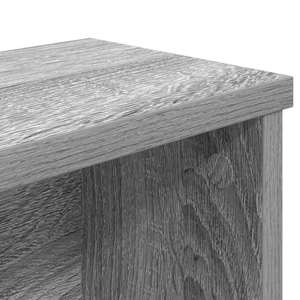 køkkenreoler kan stables 2 stk. 50x15x16 cm grå sonoma-eg