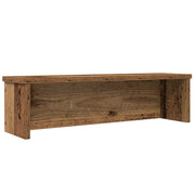 køkkenstativ kan stables 50x15x16 cm konstrueret træ antikt træ