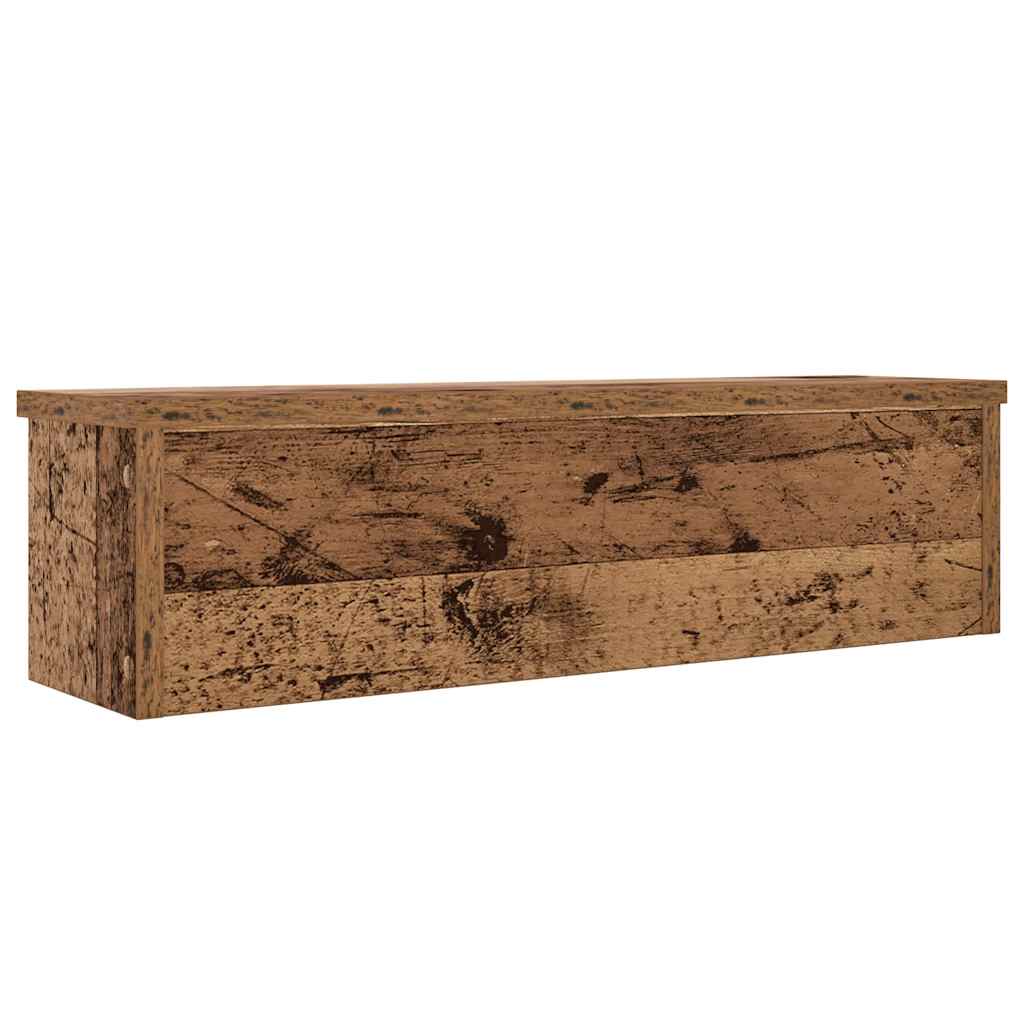 køkkenreoler kan stables 2 stk. 50x15x16 cm antikt træ