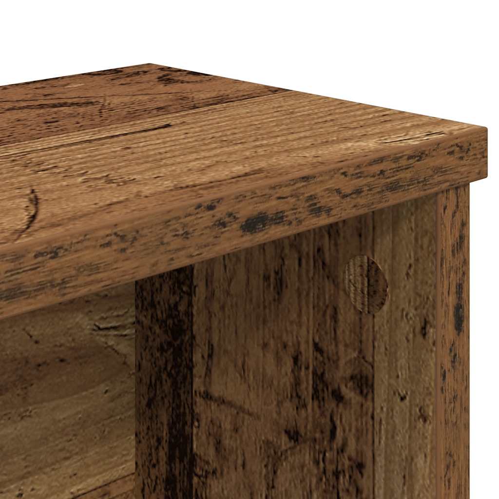 køkkenreoler kan stables 2 stk. 50x15x16 cm antikt træ